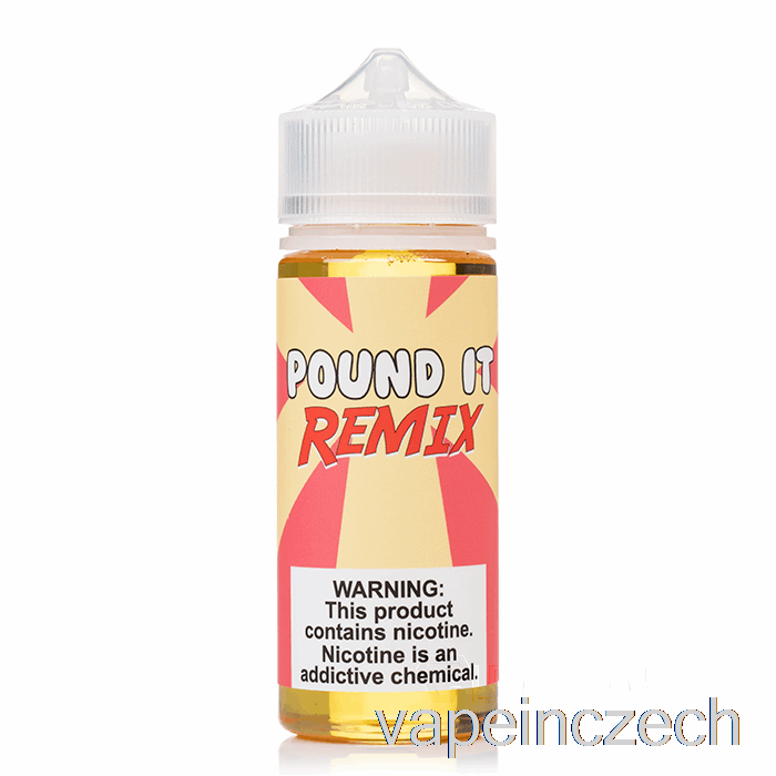 Pound It Remix - Food Fighter - 120ml 3mg Vape Bez Nikotinu